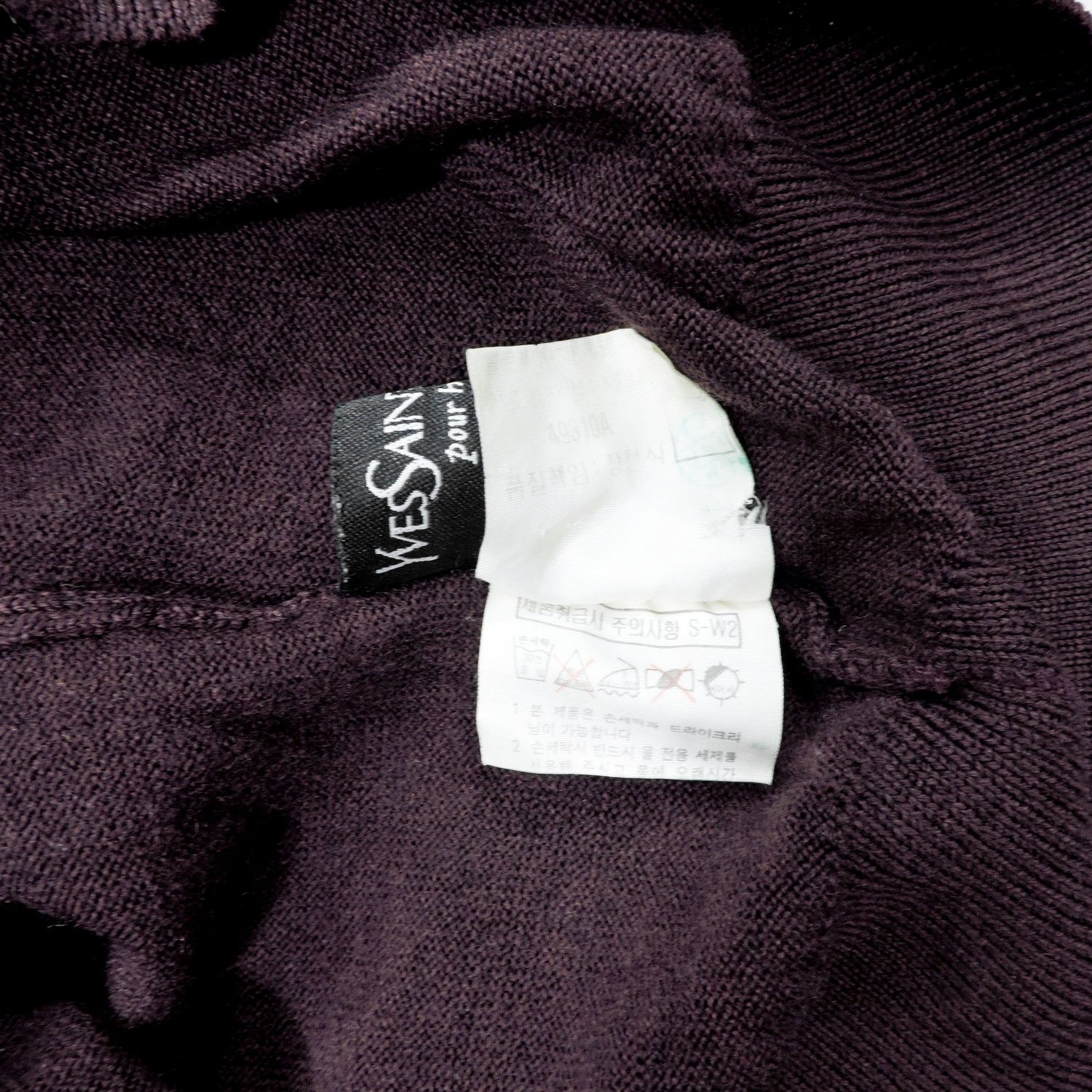 Yves Saint Laurent YSL SMALL LOGO SWEATSHIRT Size US M / EU 48-50 / 2 - 4 Thumbnail
