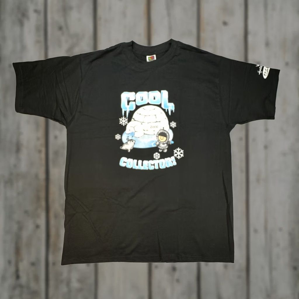 Fruit Of The Loom VINTAGE Hallmark Keepsake T-Shirt Graphic XL Black 1990s Christmas Collector Y2K Cotton Crew Neck Short Sleeve Unisex Adults Graphic Print Mens Womens Size US XL / EU 56 / 4 - 1 Thumbnail