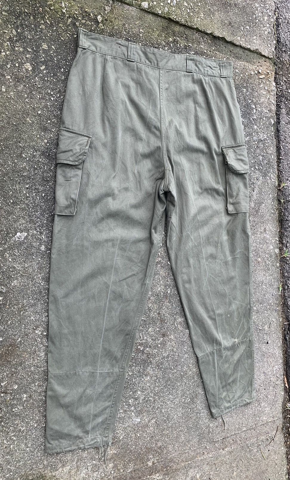 Vintage Rare.. Vintage Distressed French Army Cargo Pants Size US 38 / EU 54 - 6 Thumbnail