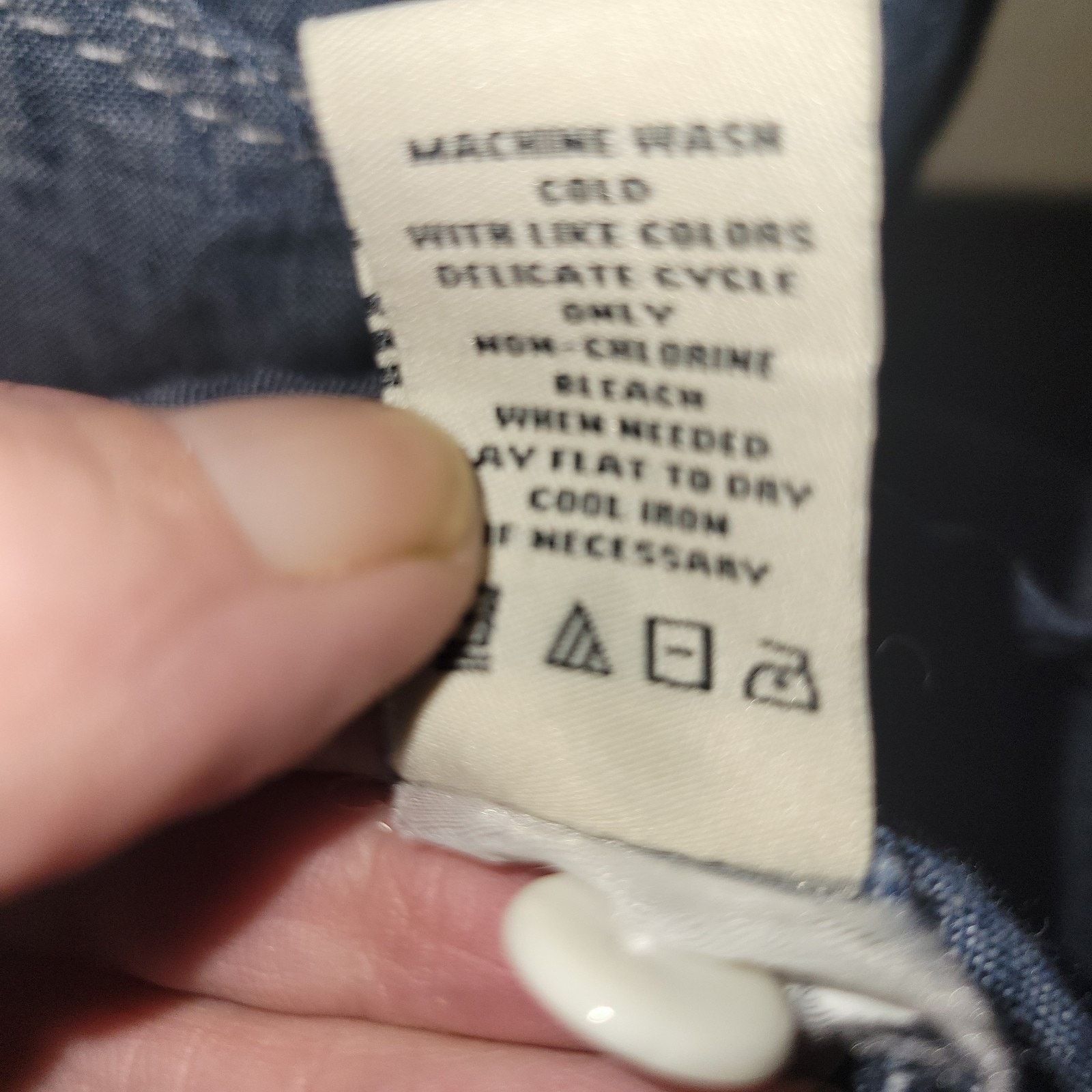 & Other Stories Max Studio Medium Blue Chambray Short Sleeve Dress Pockets Size M / US 6-8 / IT 42-44 - 6 Thumbnail