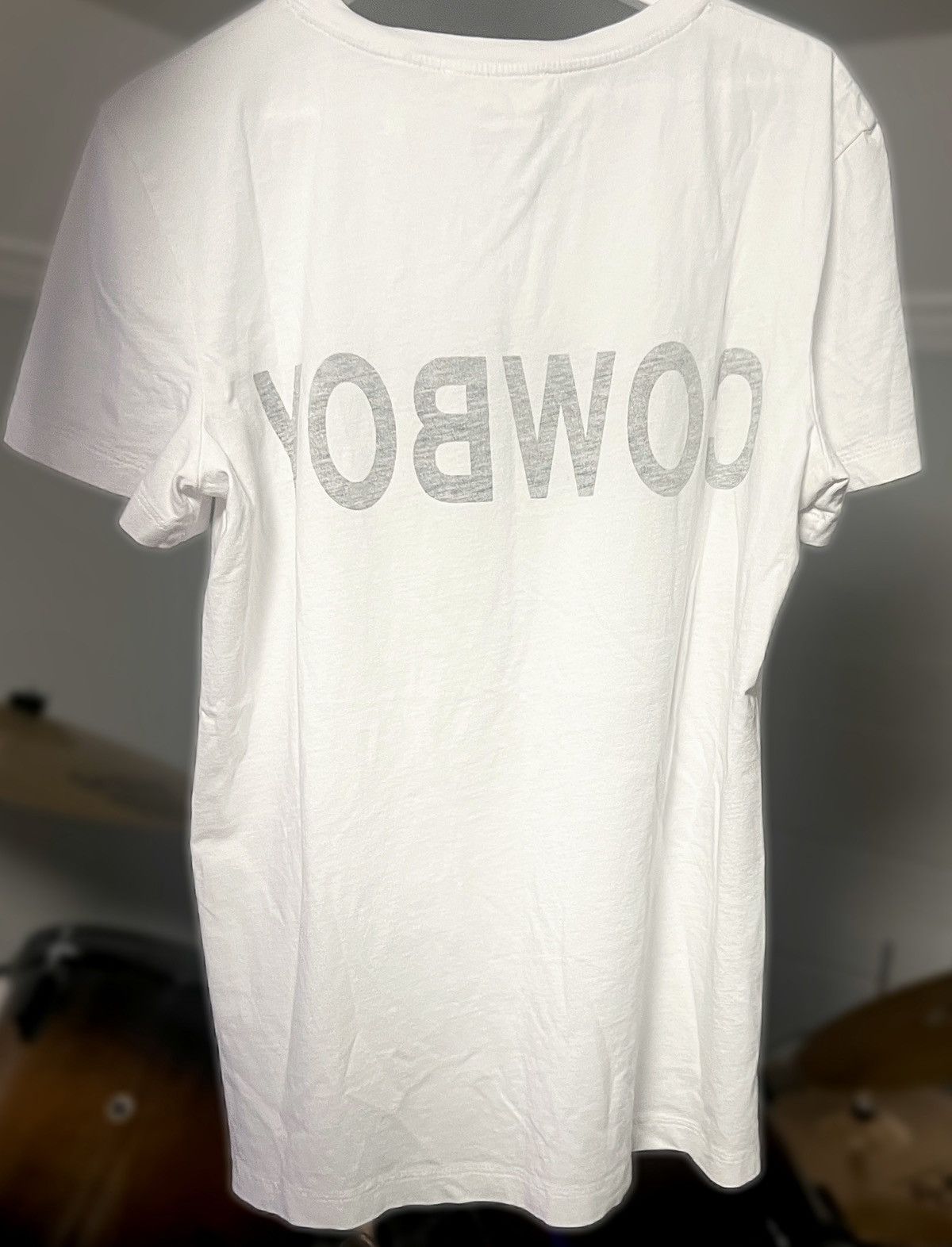 Helmut Lang Helmut Lang 2017 Re Edition Cowboy Tee Size US S / EU 44-46 / 1 - 12 Thumbnail