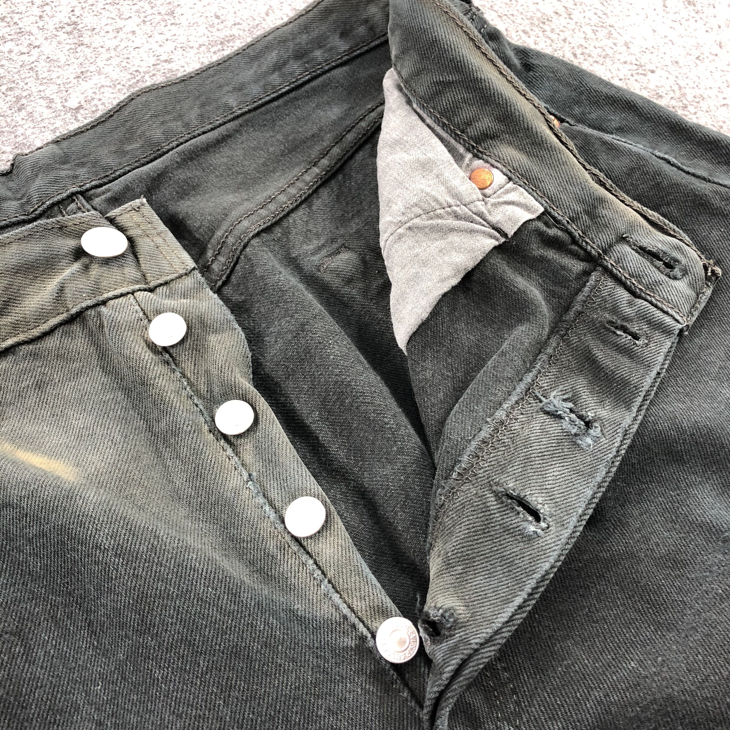Levi's × Vintage Vintage 90s Levis 501 Jeans-JM1619 Size US 34 / EU 50 - 9 Thumbnail