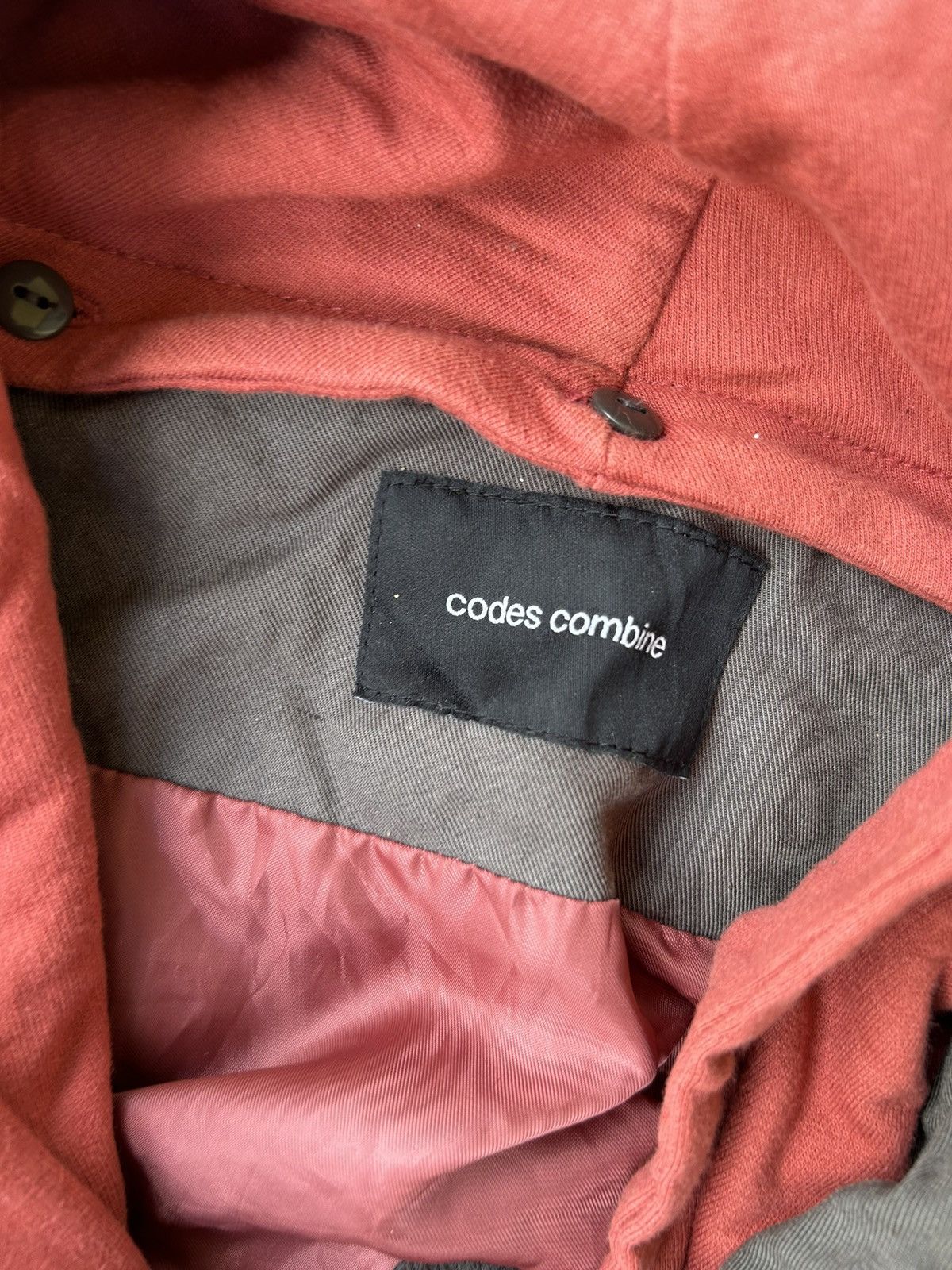 20471120 × Issey Miyake × Japanese Brand Codes combine archive parkas jacket double hooded Size US XL / EU 56 / 4 - 10 Thumbnail