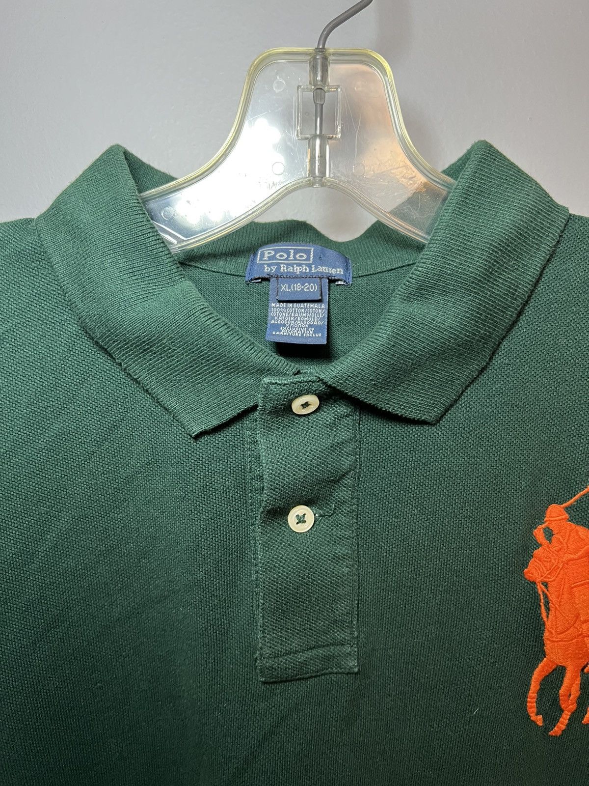 Polo Ralph Lauren Vintage Polo Ralph Lauren big pony polo t-shirt Size US XL / EU 56 / 4 - 3 Thumbnail
