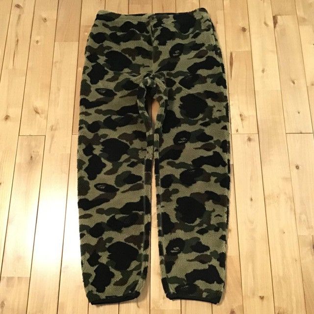 BAPE Boa Pants 1st camo green a bathing ape ★size XL