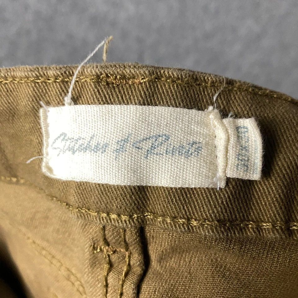 Other Stitches & Rivets Jeans Men's 30x30 Denim Stretch Brown Size US 30 / EU 46 - 8 Thumbnail