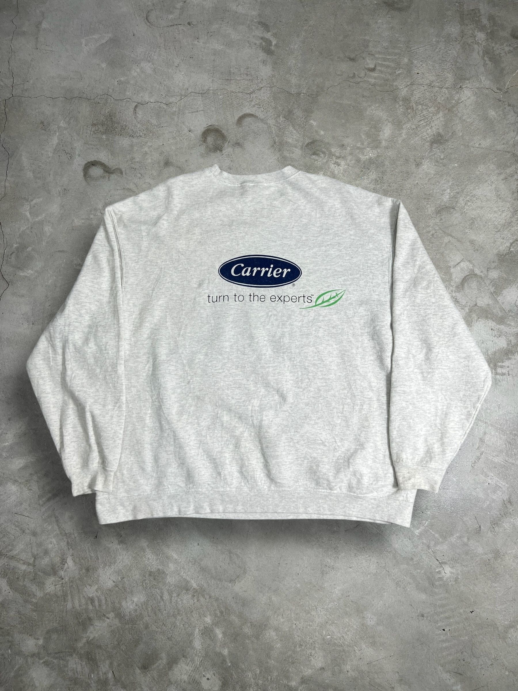 Vintage Vtg Carrier Innovation Company Promo Sweatshirt (XL) JK648 Size US XL / EU 56 / 4 - 1 Thumbnail