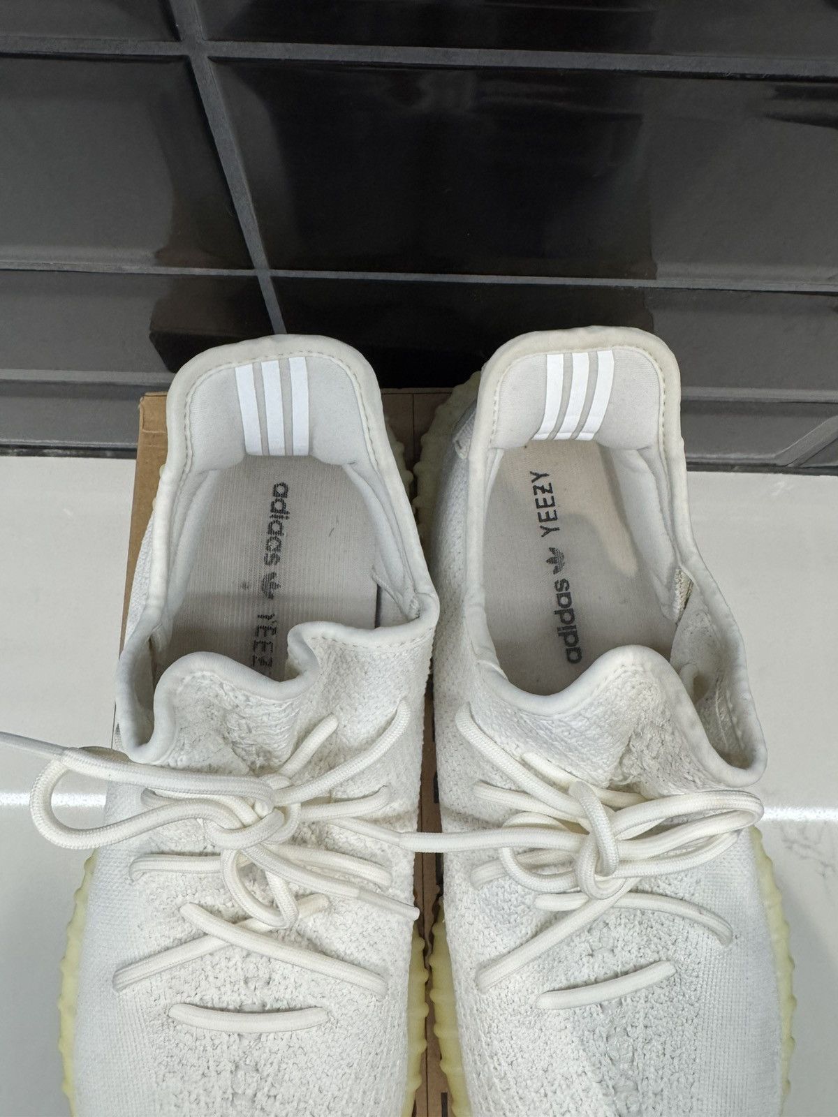 Adidas × Kanye West Adidas Yeezy Boost 350 V2 “Bone / Cream White” – Size 13 Size US 13 / EU 46 - 6 Thumbnail