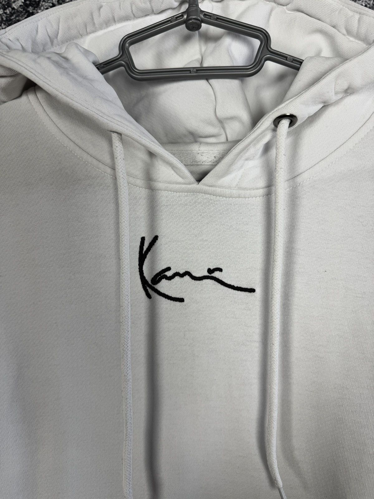 Karl Kani Men’s Karl Kani White Hoodie Streetwear Tape Logo Y2K Size M Size US M / EU 48-50 / 2 - 6 Thumbnail