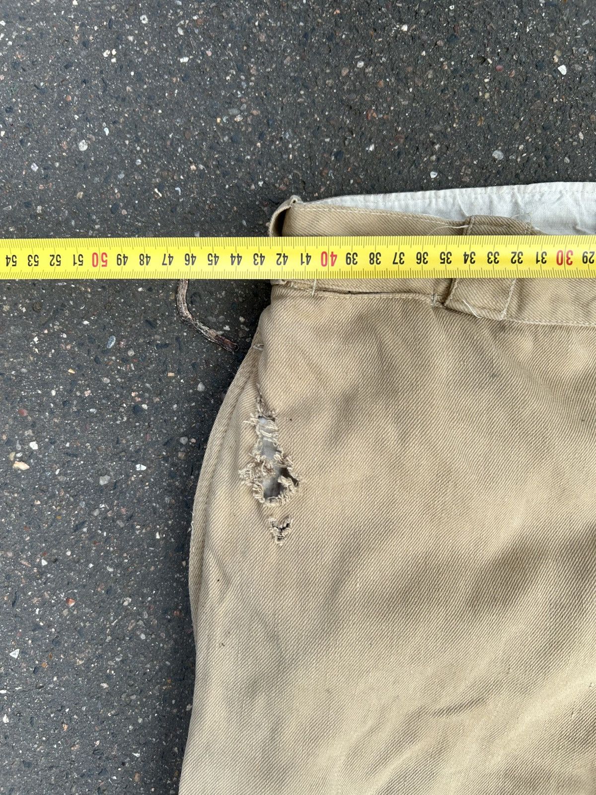 Other 1950's Vintage French Workwear Pants Size US 32 / EU 48 - 3 Thumbnail