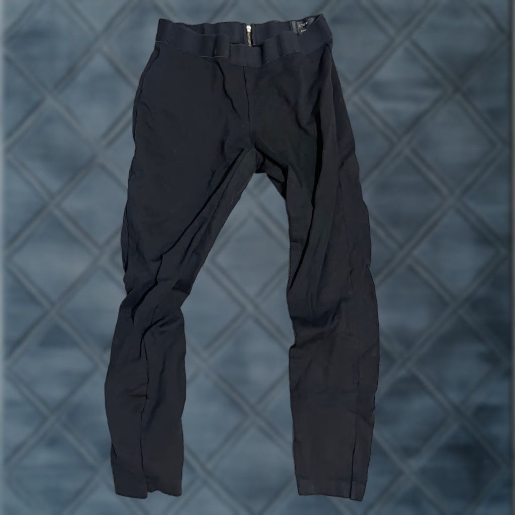 J.Crew J. Crew Pixie Pants Women's Black Solid Stretch Pants Size 2S Zipper Jegging Slim Size 26" / US 2 / IT 38 - 1 Thumbnail