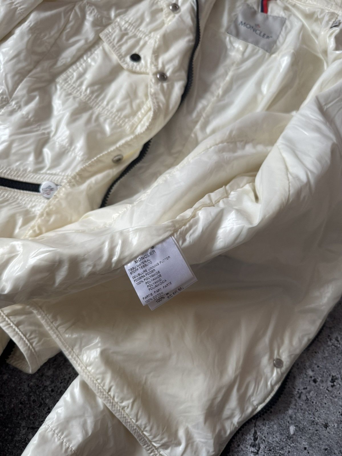 Moncler Moncler Jacket Lampo Classic Tissu Stoff Tessuto Venan Italy Size S / US 4 / IT 40 - 15 Thumbnail