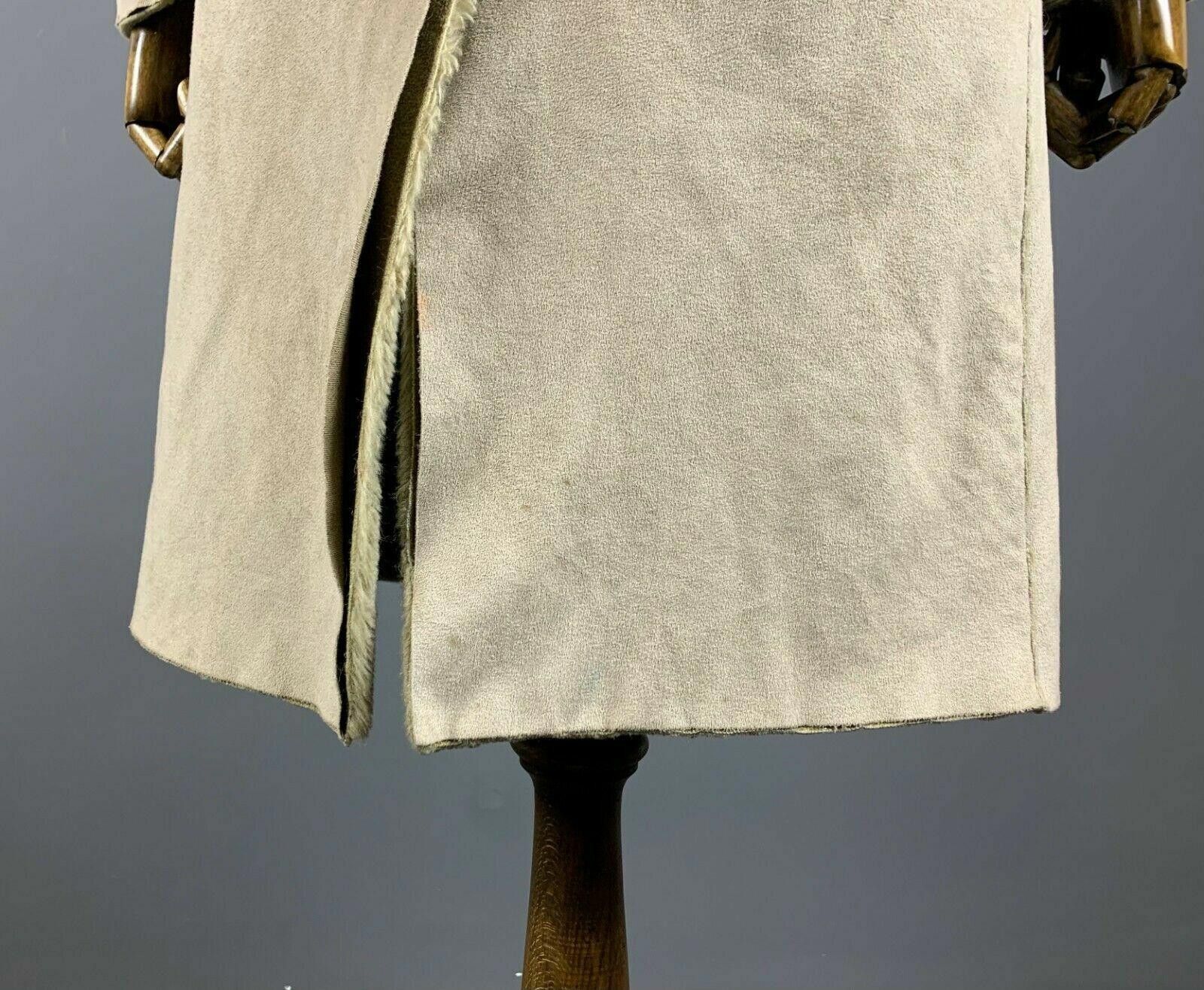 Designer Ladies Armani Jeans Beige Snap Coat Jacket Size USA 6 Size M / US 6-8 / IT 42-44 - 7 Thumbnail