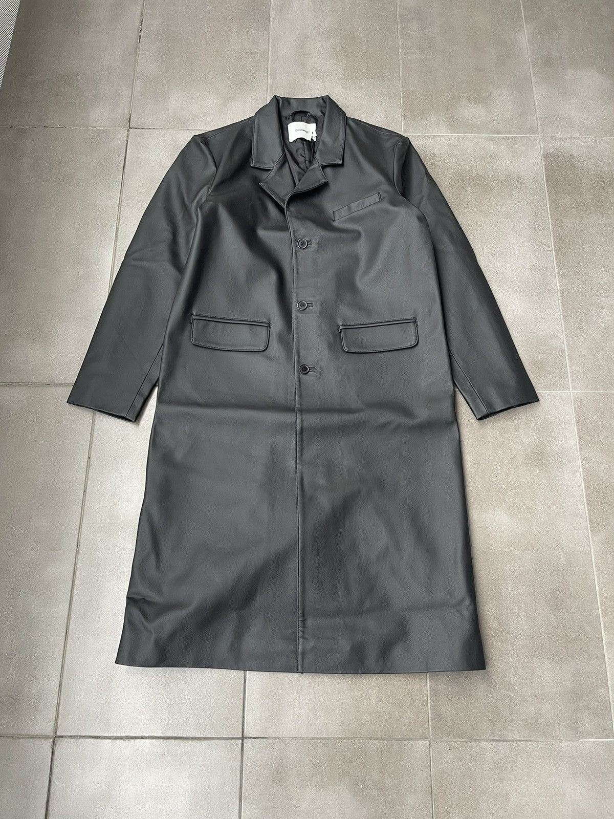 Deadwood !DS! FW23 Deadwood Vanian Cactus Black Leather Coat Size US M / EU 48-50 / 2 - 2 Thumbnail