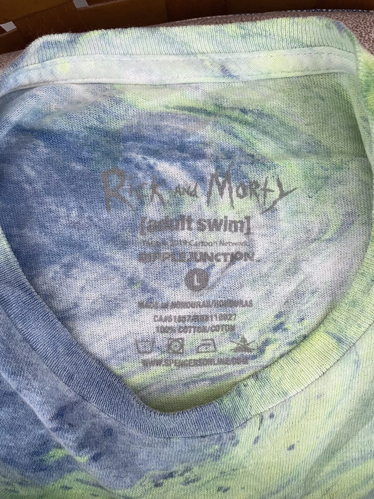 Ripple Junction RICK AND MORTY TIE DYE (2019) Size US L / EU 52-54 / 3 - 4 Thumbnail