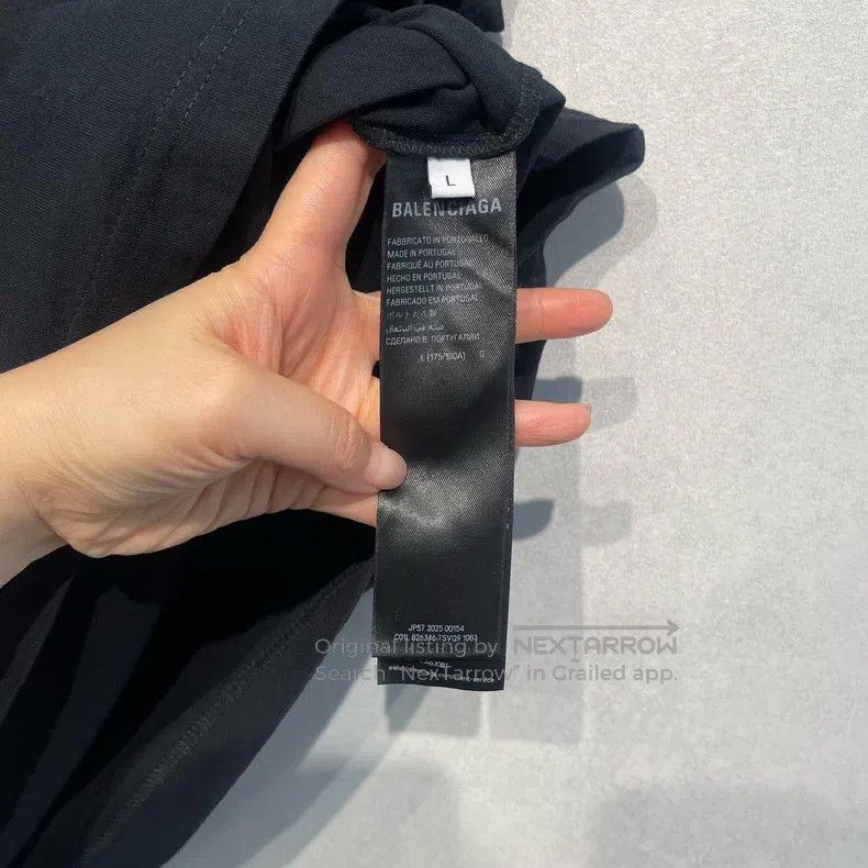 Balenciaga Balenciaga Car logo printed round neck short-sleeved Size US L / EU 52-54 / 3 - 5 Thumbnail