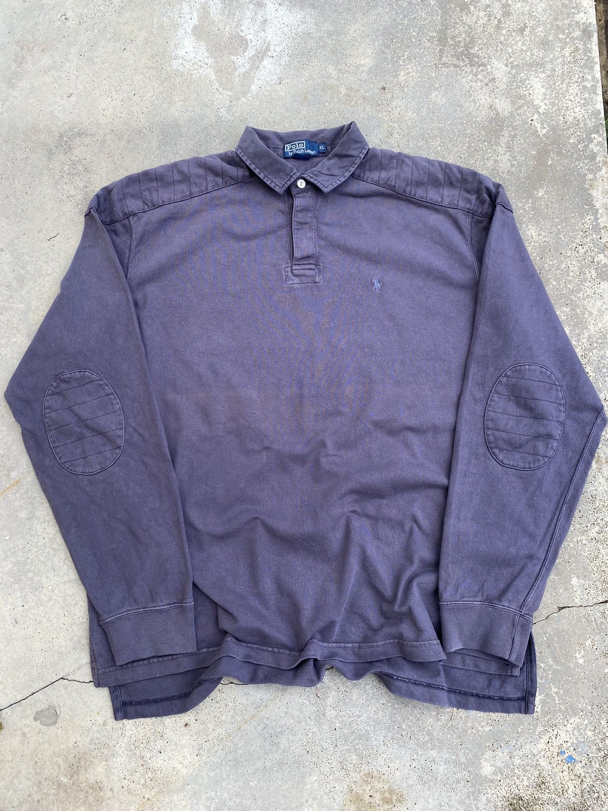 Polo Ralph Lauren Vintage Polo Ralph Lauren Rugby Long Sleeve polo shirt Size US XL / EU 56 / 4 - 1 Thumbnail
