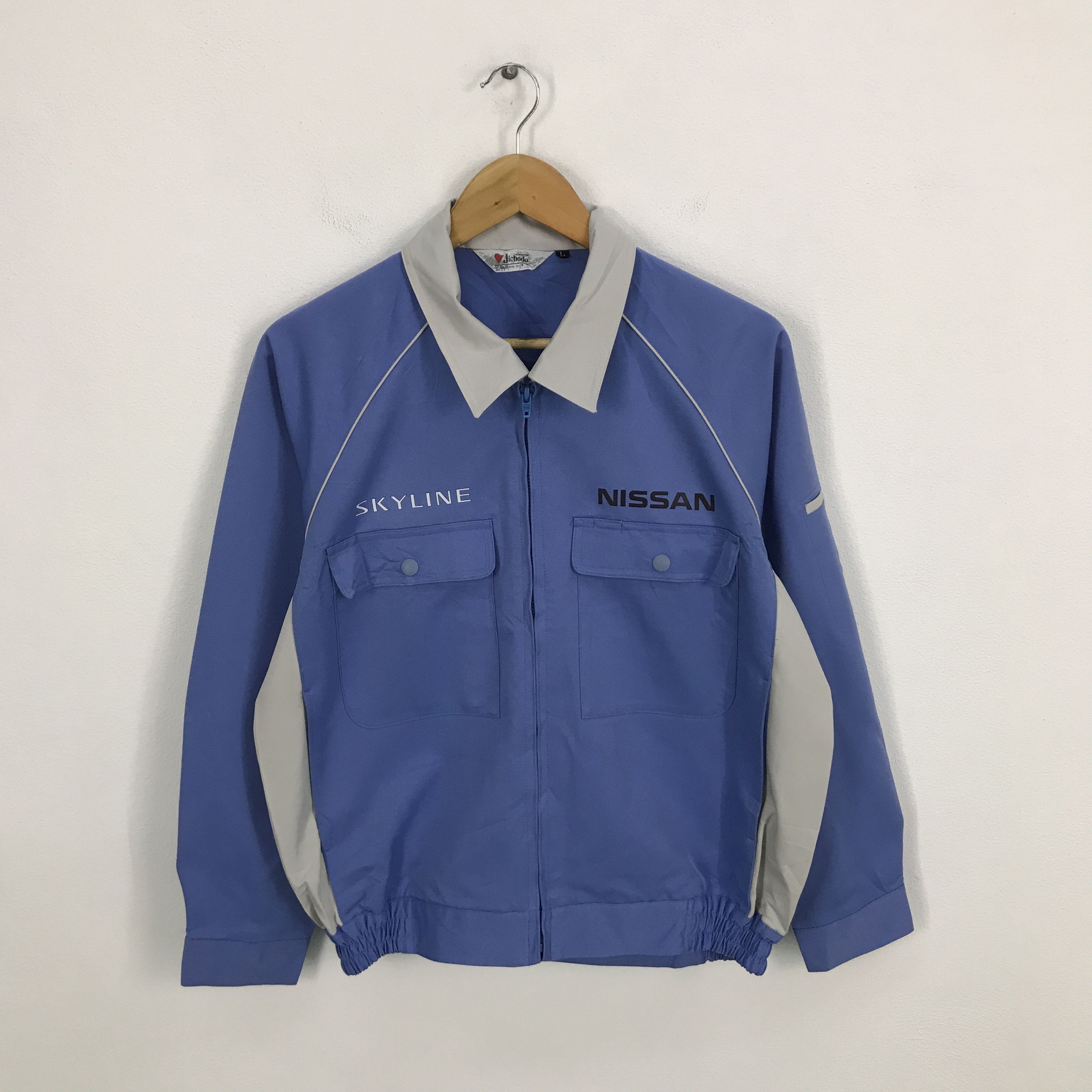 Japanese Brand Vtg nissan skyline work uniform Japan custom jacket Size US L / EU 52-54 / 3 - 2 Thumbnail