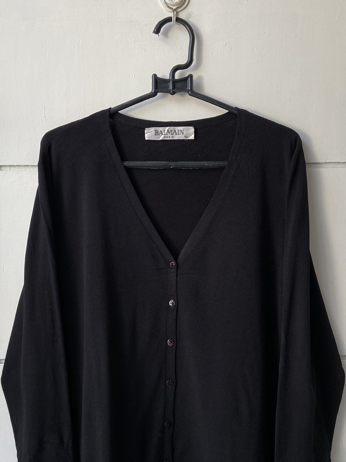 Balmain BALMAIN Black Cardigan Size US S / EU 44-46 / 1 - 10 Thumbnail