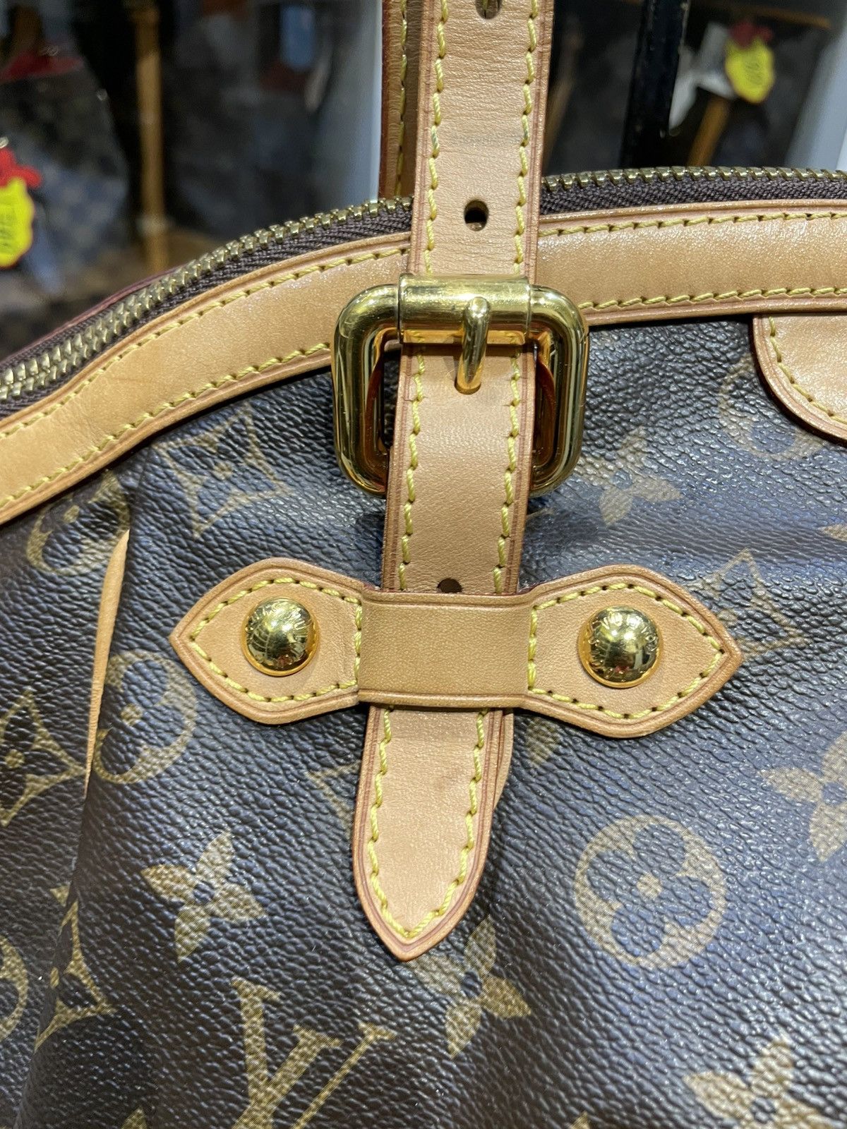 Louis Vuitton AUTHENTIC LOUIS VUITTON MONO TIVOLI GM BAG Size ONE SIZE - 6 Thumbnail