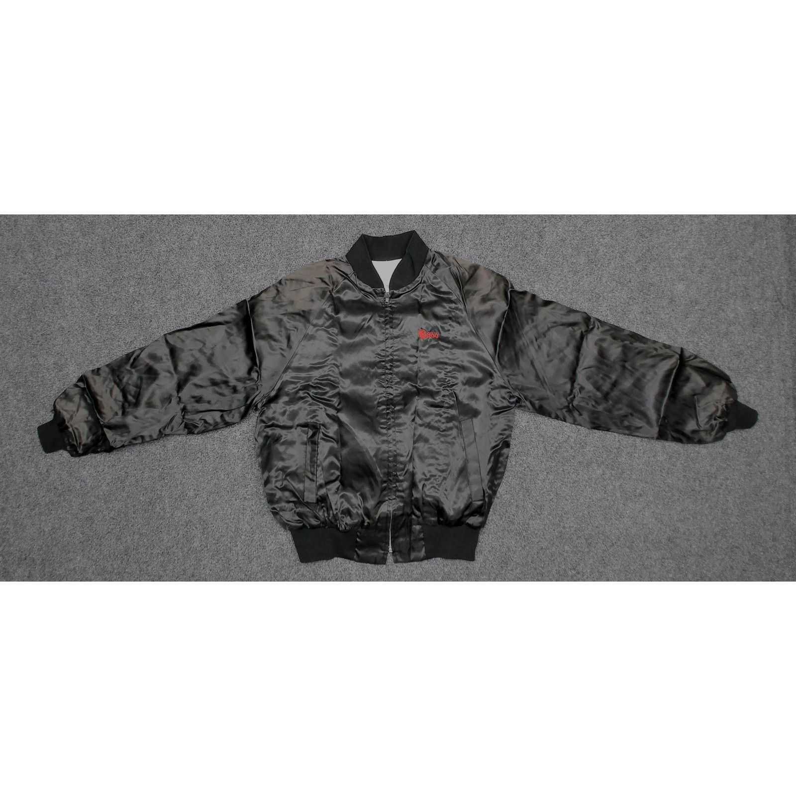 Vintage King Louie Vintage 70s Mack Truck Satin Bomber Jacket L Size US L / EU 52-54 / 3 - 5 Thumbnail