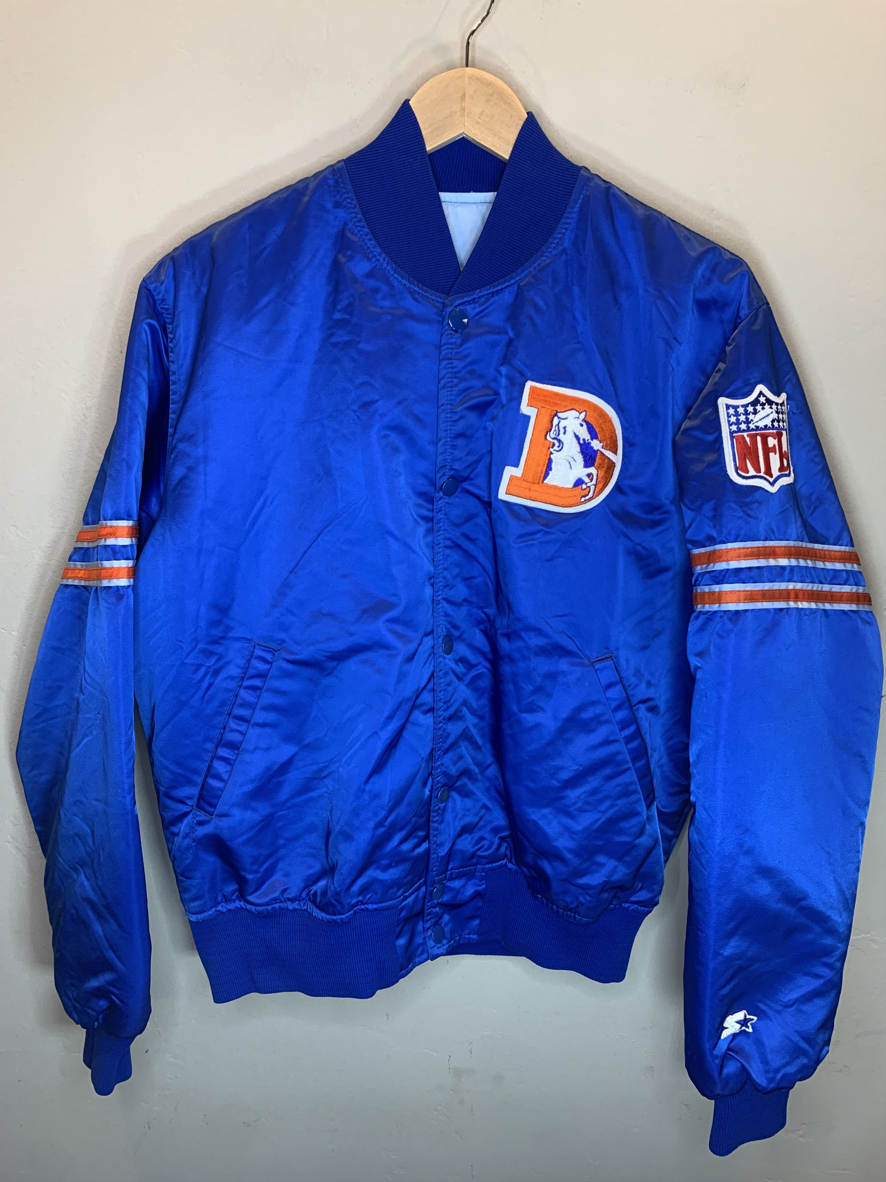 Starter RARE* Vintage 80s Denver Broncos Starter NFL Pro-Line Jacket Size US M / EU 48-50 / 2 - 1 Thumbnail