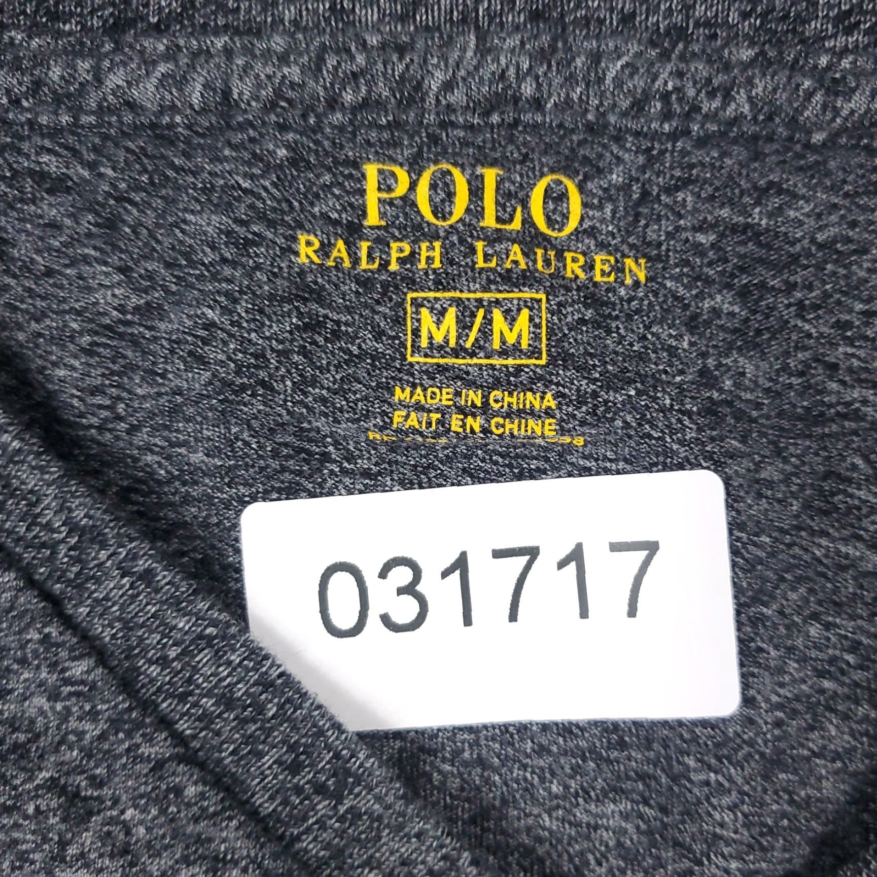 Polo Ralph Lauren Polo Ralph Lauren Shirt Short Sleeve Medium Gray Pony Casual Logo Mens Size US M / EU 48-50 / 2 - 7 Thumbnail