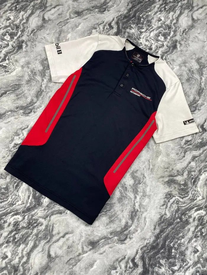 Porsche Design Porche Motorsport Racing T-Shirt Michelin Mobile 1 Size US S / EU 44-46 / 1 - 1 Thumbnail