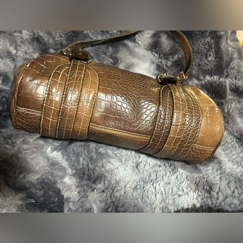 Nine West Vintage Nine W. Western croc purse has damage Size ONE SIZE - 5 Thumbnail