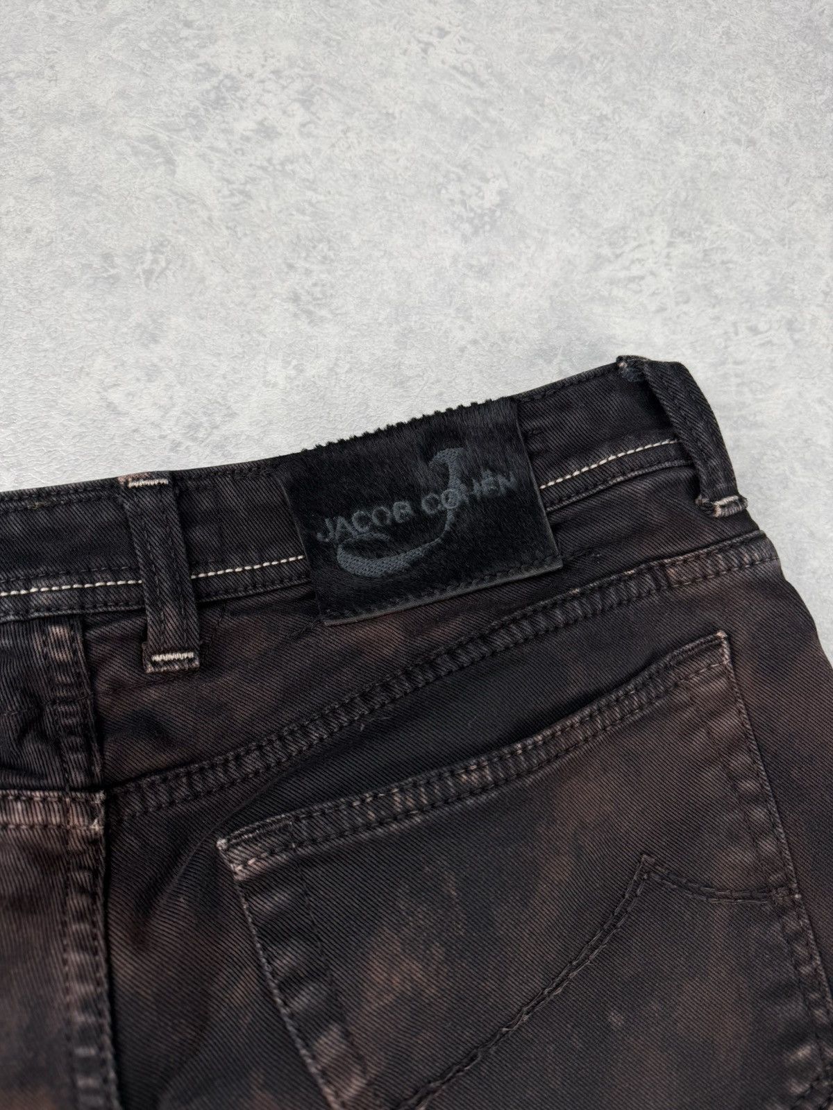Jacob Cohen Jacob Cohen J688 Comfort Handmade Bleached Jeans Size 33 Size US 33 - 11 Thumbnail