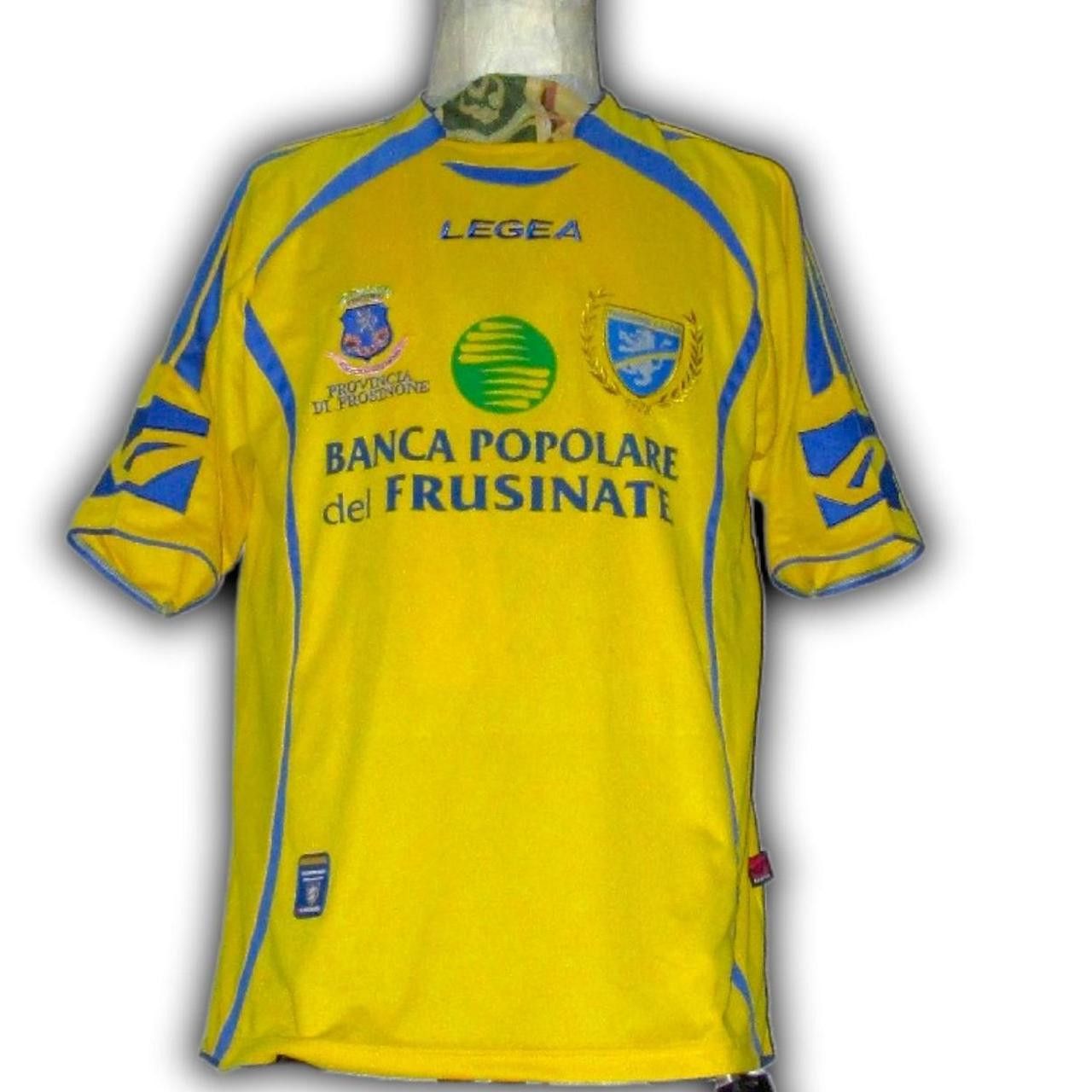 Other Frosinone 2009 2010 Home Shirt Jersey Size US L / EU 52-54 / 3 - 4 Thumbnail