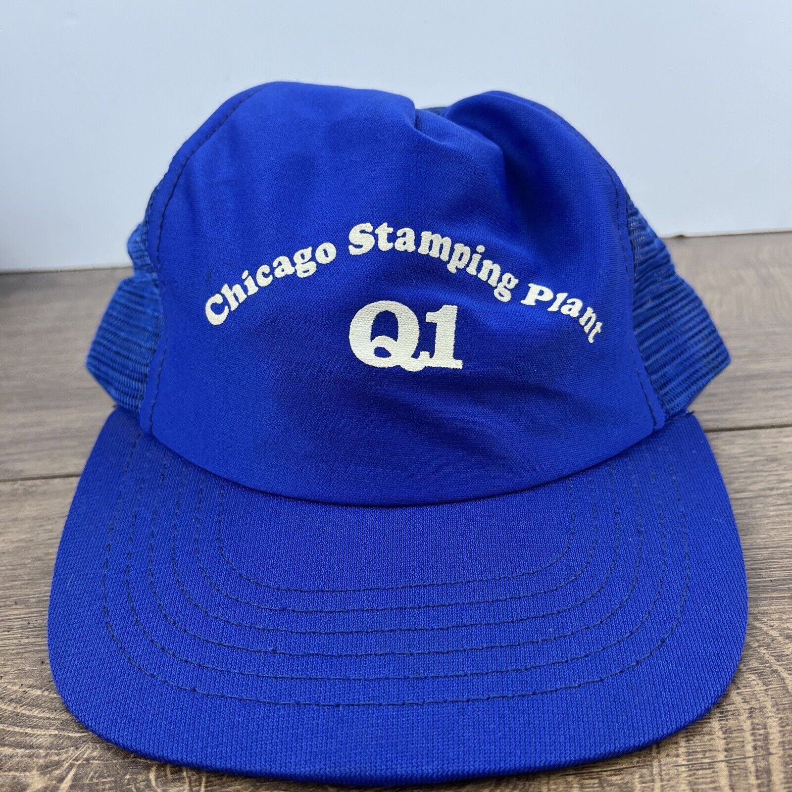 Other Chicago Stamping Plant Hat Q1 Blue Hat Snapback Adjustable A Size ONE SIZE - 3 Thumbnail