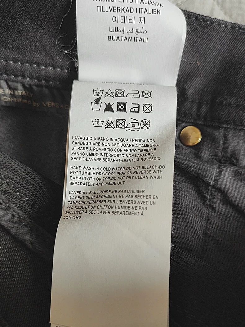 Versace Versace Black jeans Size US 30 / EU 46 - 8 Thumbnail