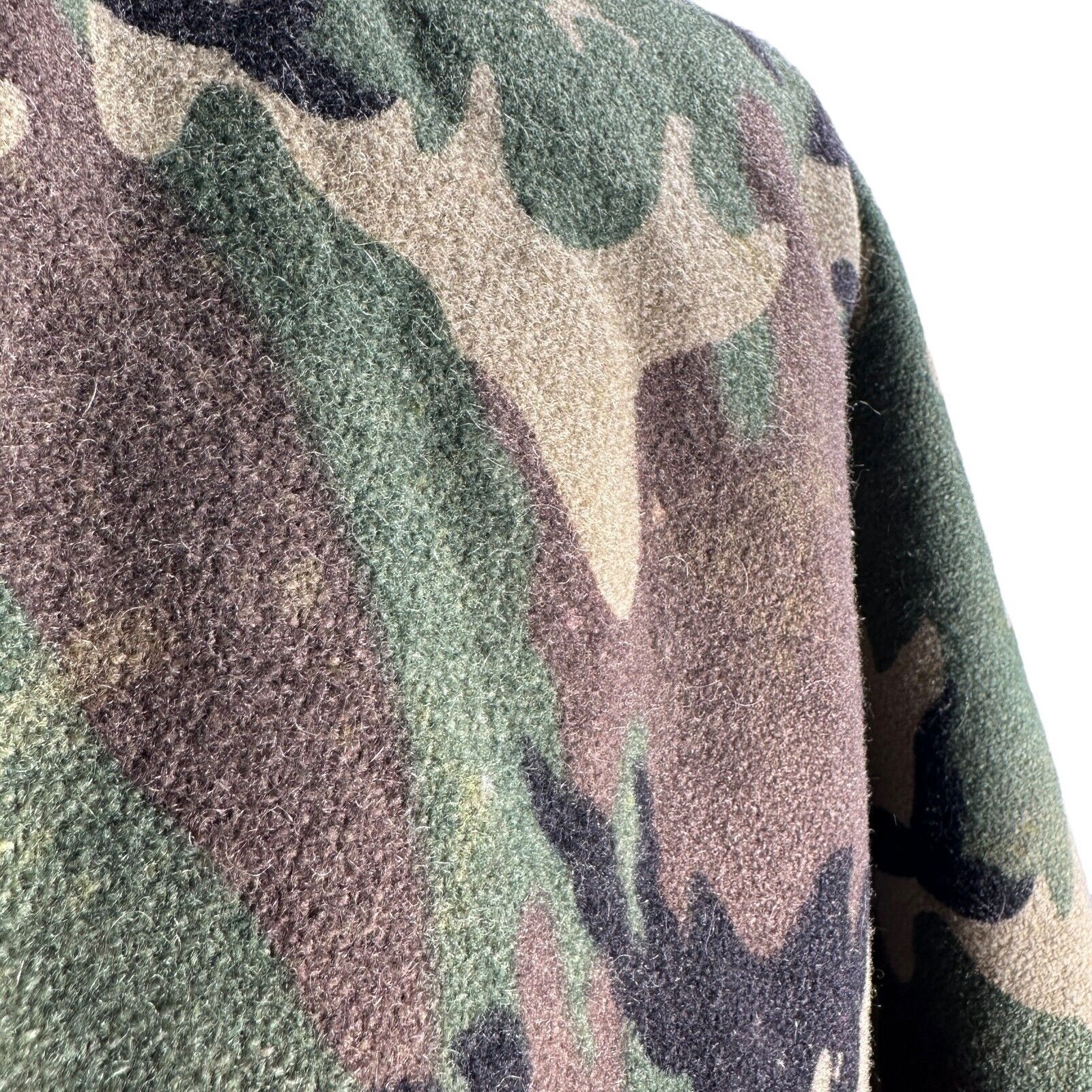 Cabelas Vintage Cabelas Camo Jacket Coat Small Wool Hunting Green Size US S / EU 44-46 / 1 - 11 Thumbnail
