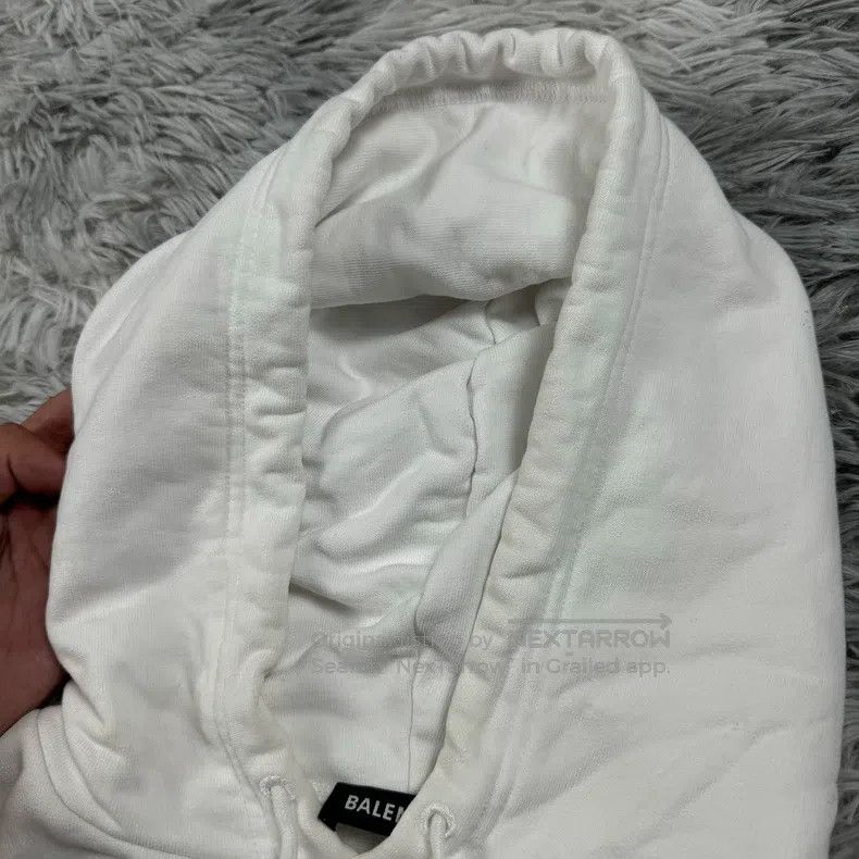 Balenciaga Balenciaga Back Label Hoodie Size US XS / EU 42 / 0 - 7 Thumbnail