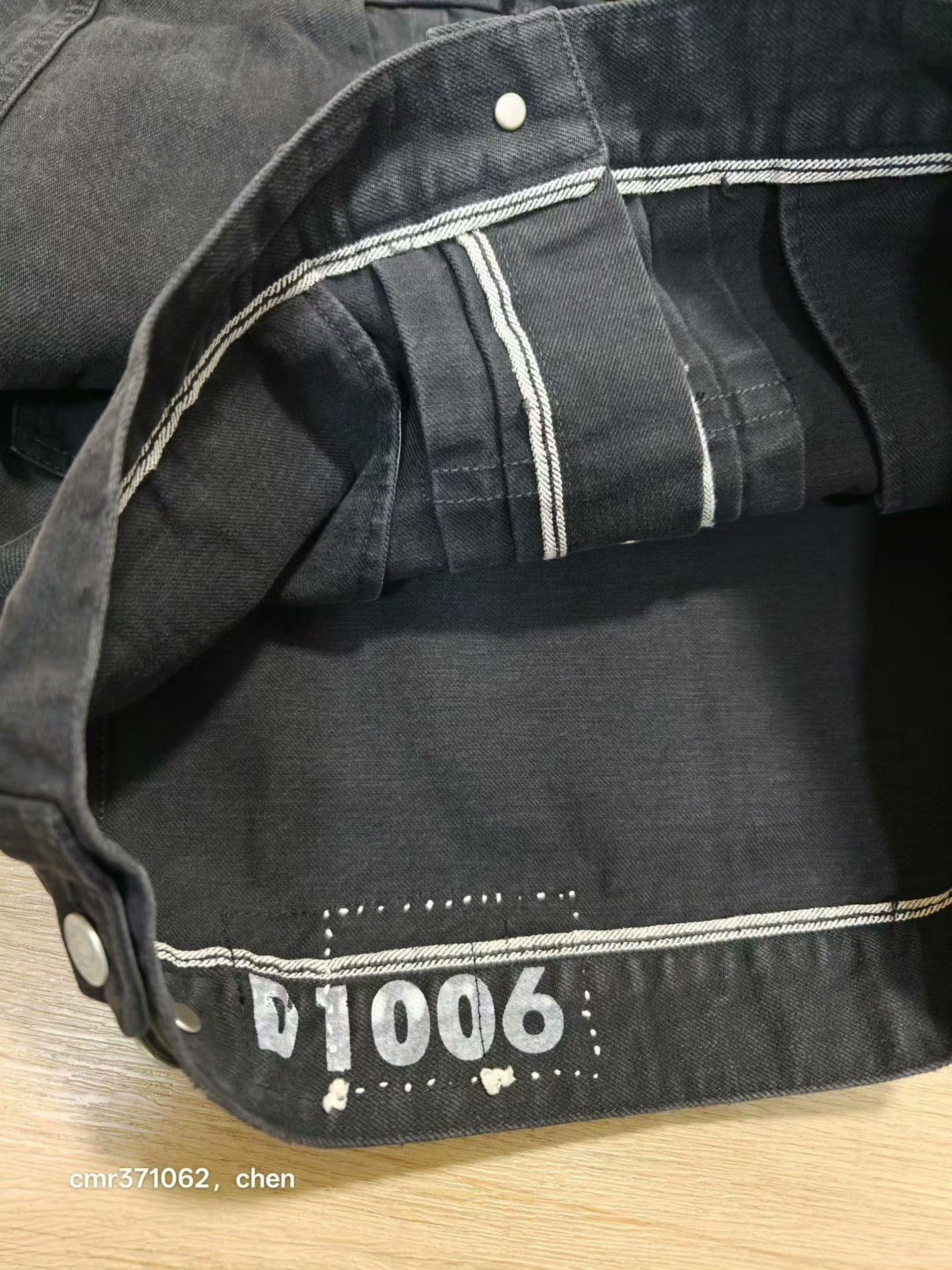 Visvim VISVIM ICT 101 JKT CMYK BLK DMGD Size US M / EU 48-50 / 2 - 6 Thumbnail