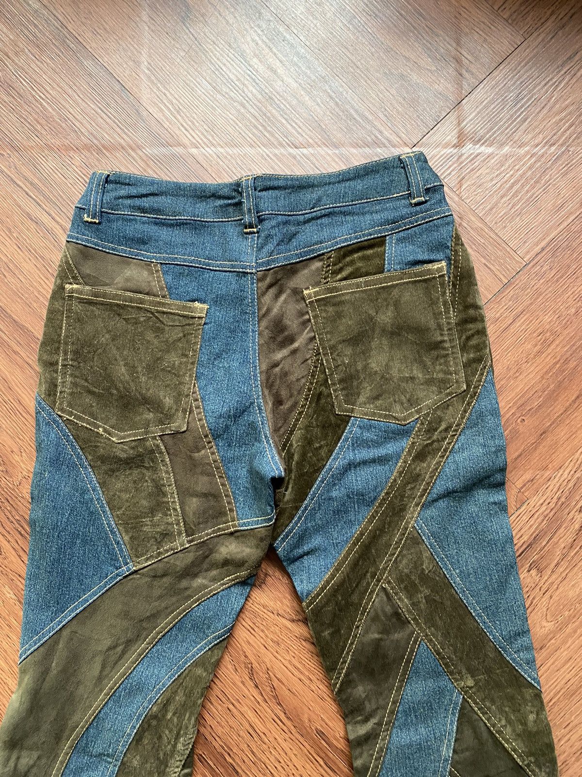 If Six Was Nine Donna Bella Flare Pants Size 27" / US 4 / IT 40 - 9 Thumbnail