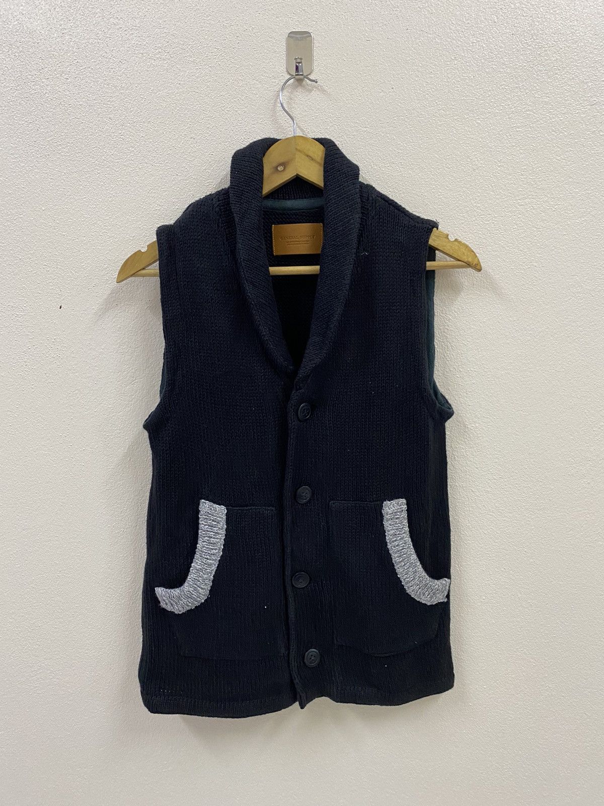 Japanese Brand General Supply Knit Vest Size US S / EU 44-46 / 1 - 2 Thumbnail