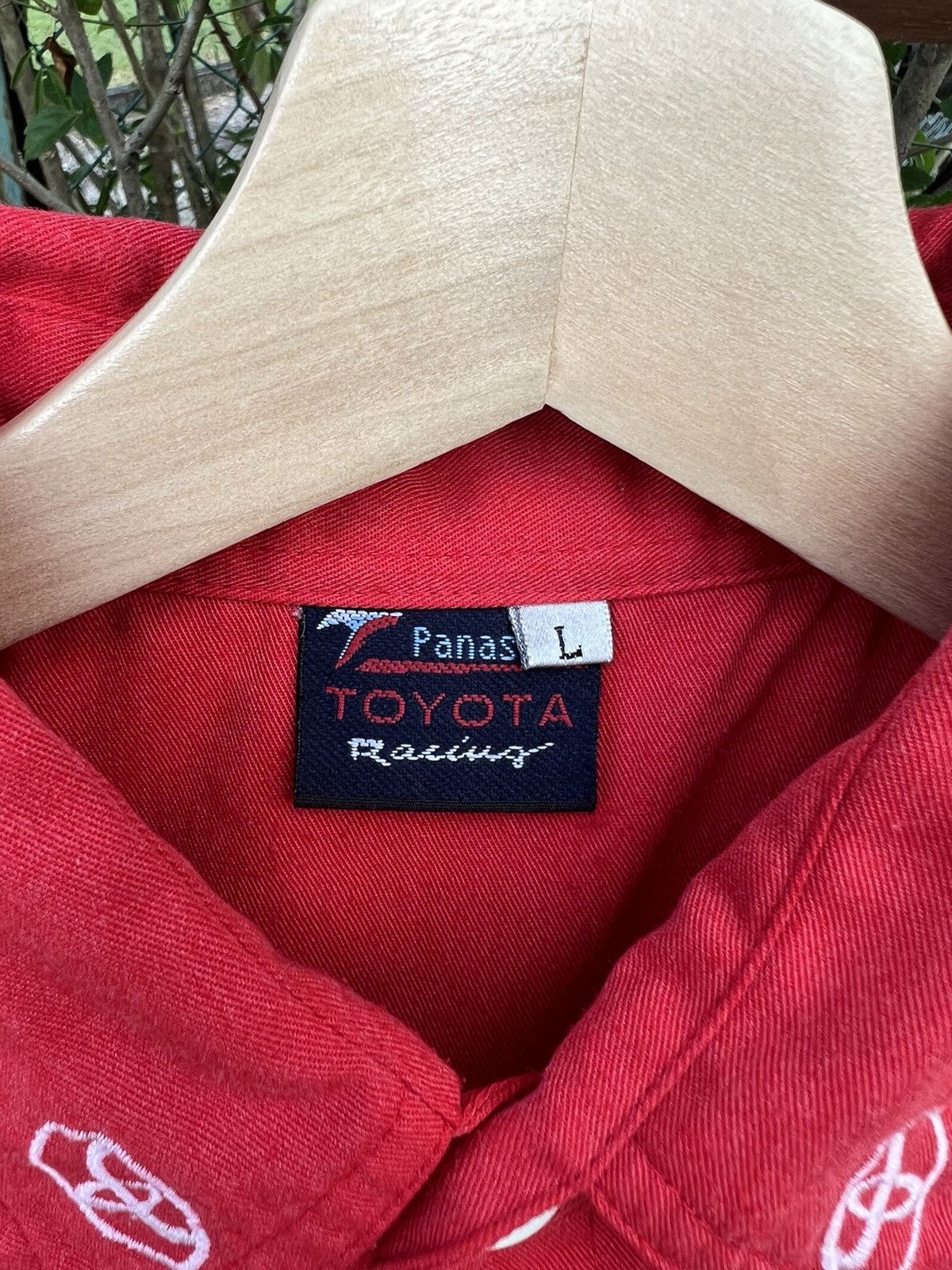 Japanese Brand Toyota Panasonic Formula 1 Racing Shirt Button Up Size US L / EU 52-54 / 3 - 12 Thumbnail