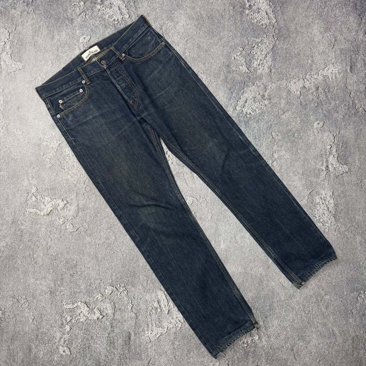 Vintage Stone Island Denim Jeans W32 Vintage Blue Size US 30 / EU 46 - 5 Thumbnail