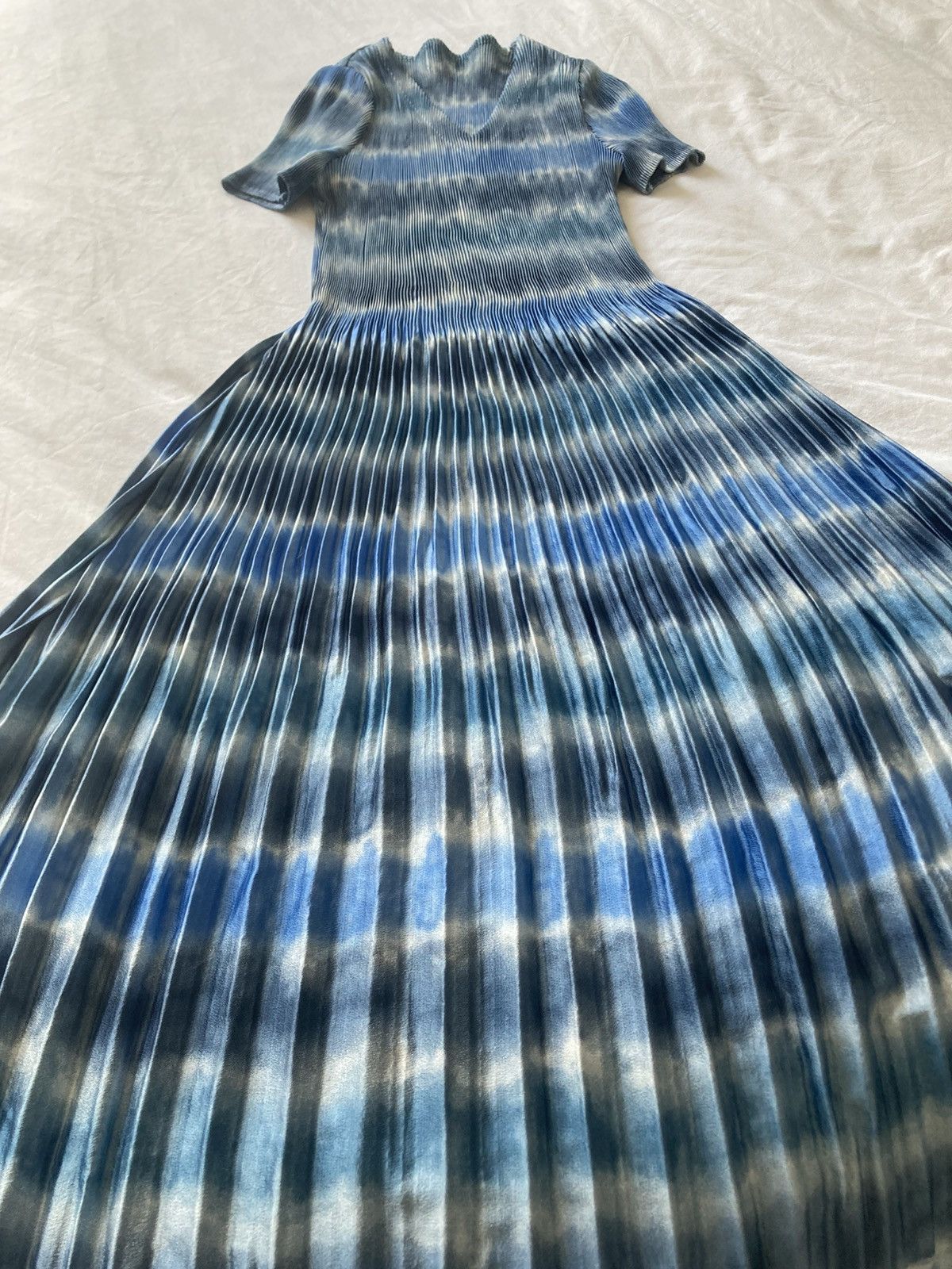 Other × Vintage Plissé maxi dress Size S / US 4 / IT 40 - 11 Thumbnail