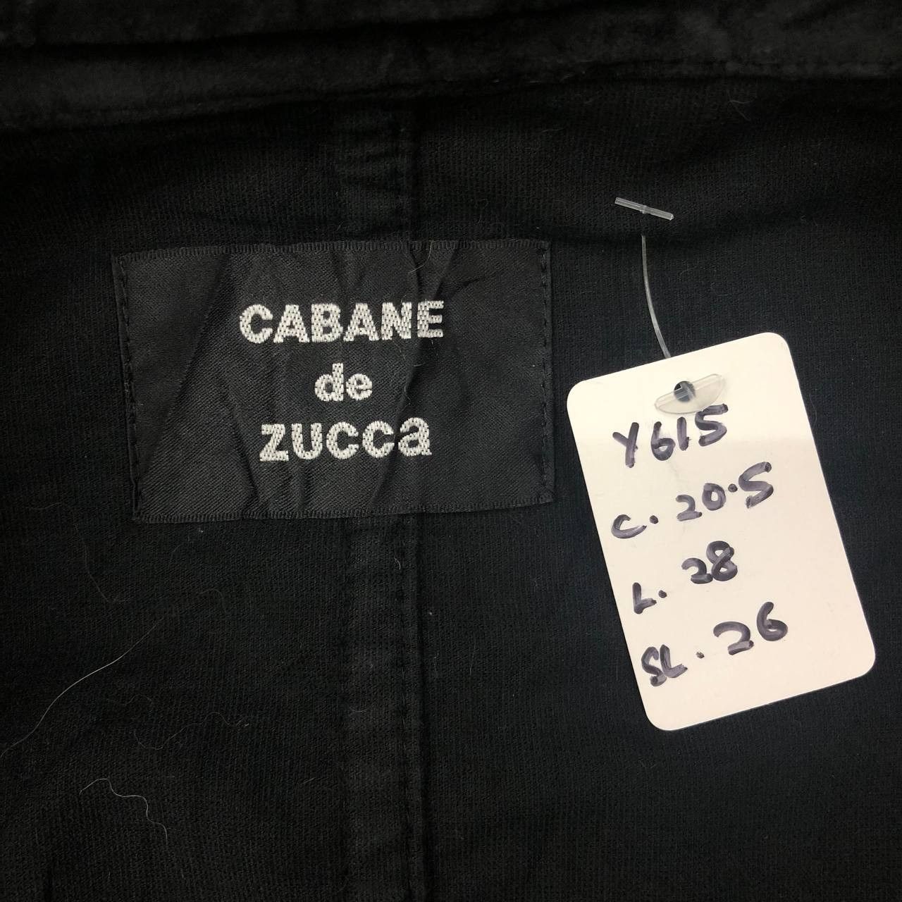 CABANE de ZUCCa Y615 CABANE DE ZUCCA VELVET BLAZER Size L / US 10 / IT 46 - 5 Thumbnail