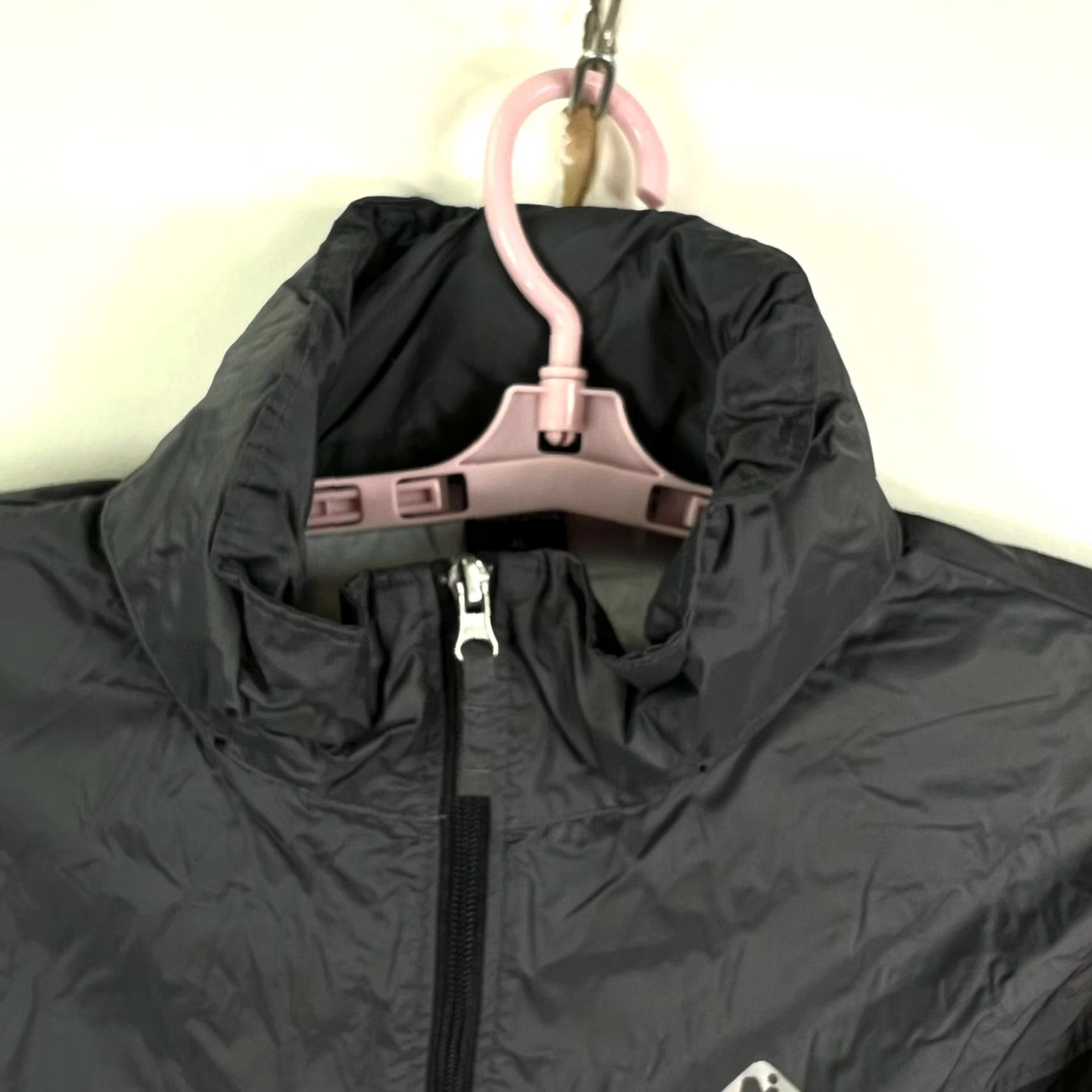 Vintage NAVISKIN Men's Lightweight Packable Windbreaker Jacket XL Black Water Repellent Size US XL / EU 56 / 4 - 3 Thumbnail
