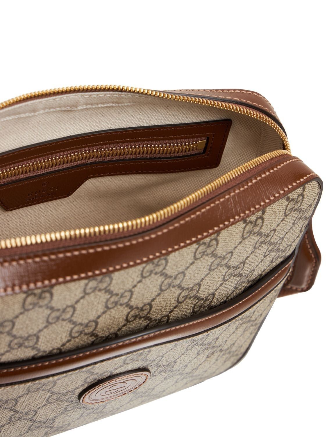Gucci GUCCI Interlocking G GG Canvas Messenger New/Auth Size ONE SIZE - 5 Thumbnail