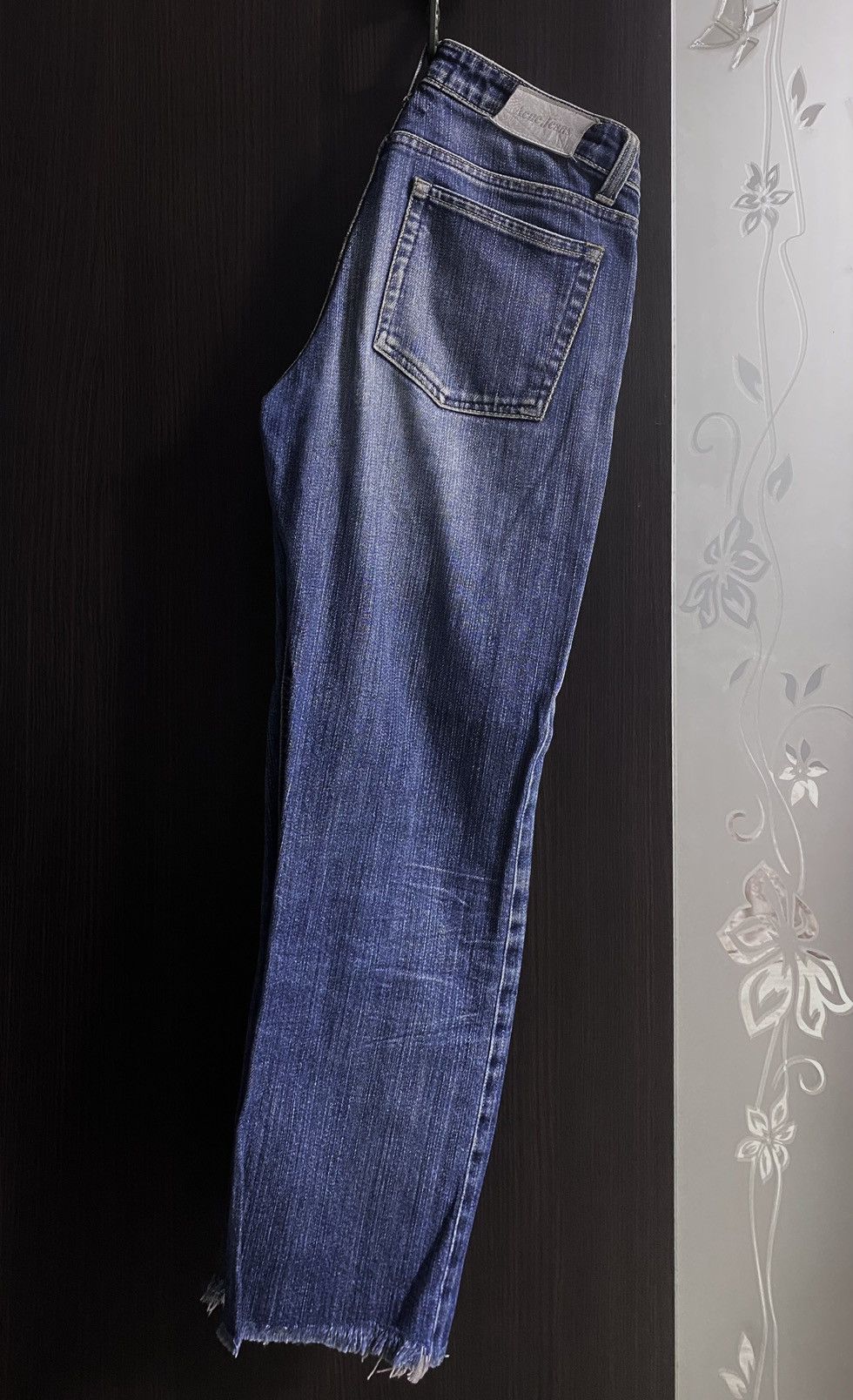 Acne Studios Vtg Acne Action Jeans Hep Pure Stonewash Fringed Denim AAJ Size 27" / US 4 / IT 40 - 3 Thumbnail