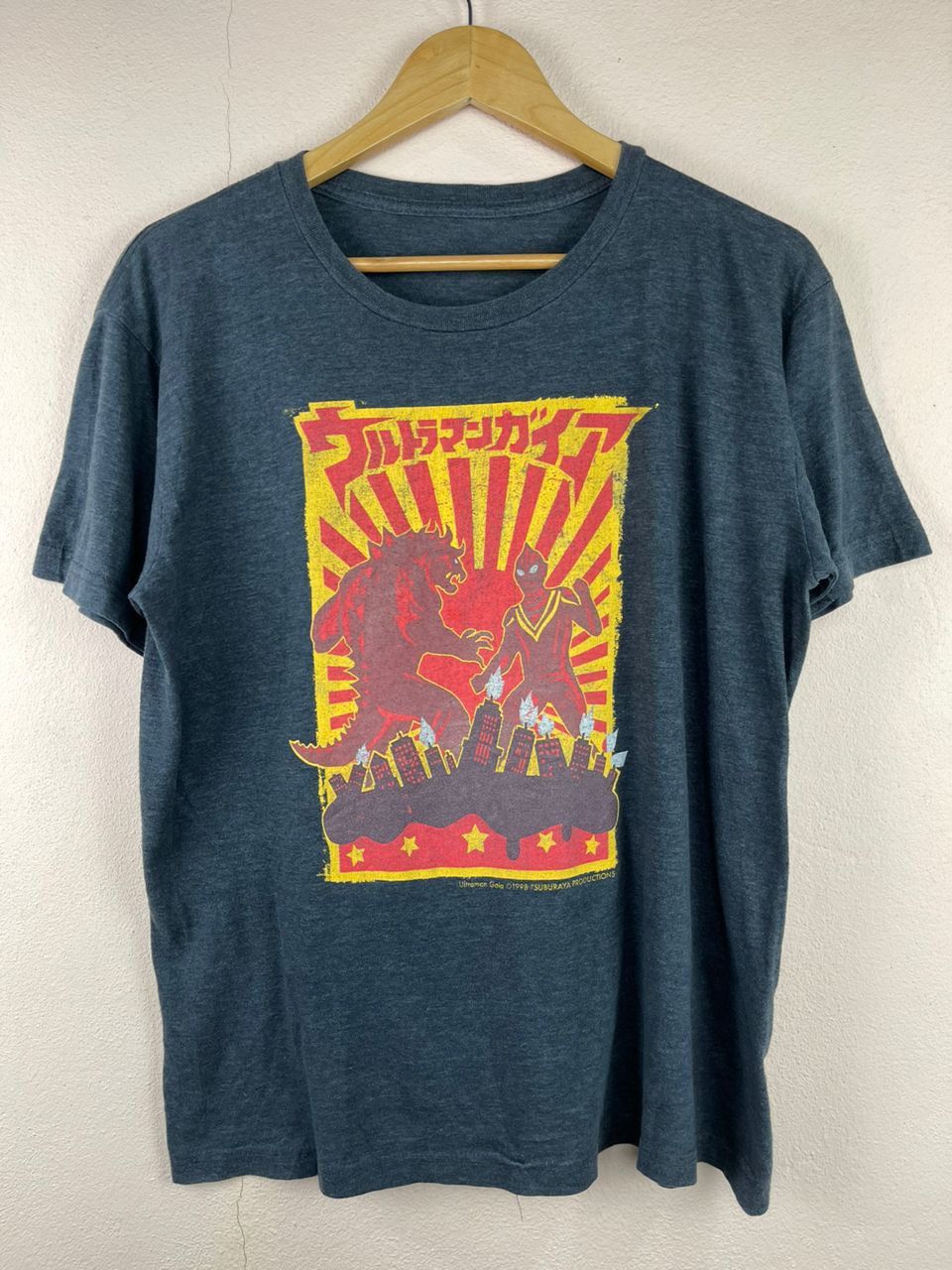 Cartoon Network × Vintage Vintage 90s Ultraman Gaia Movie Tee Size US M / EU 48-50 / 2 - 1 Thumbnail