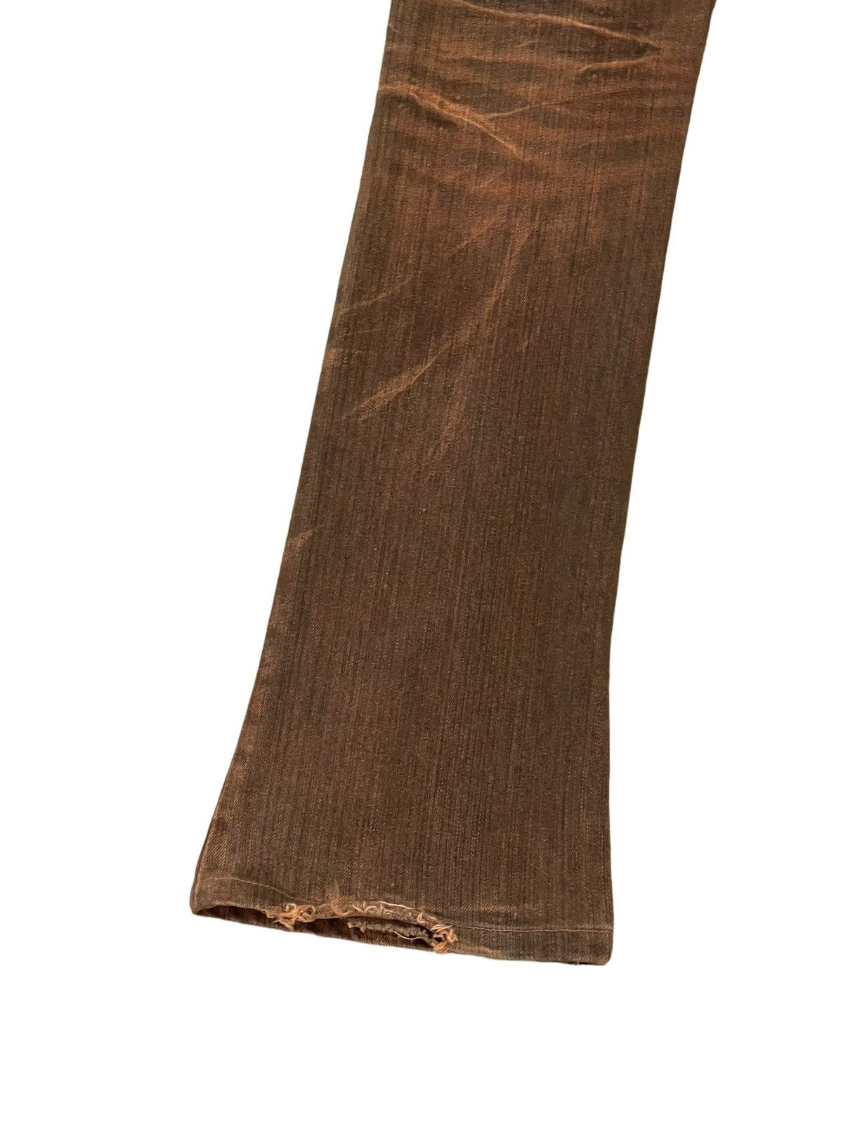 Japanese Brand Flare Jeans Tornado Mart Faded Distress Slim Mud Wash 8🟦7 Size US 30 / EU 46 - 15 Thumbnail