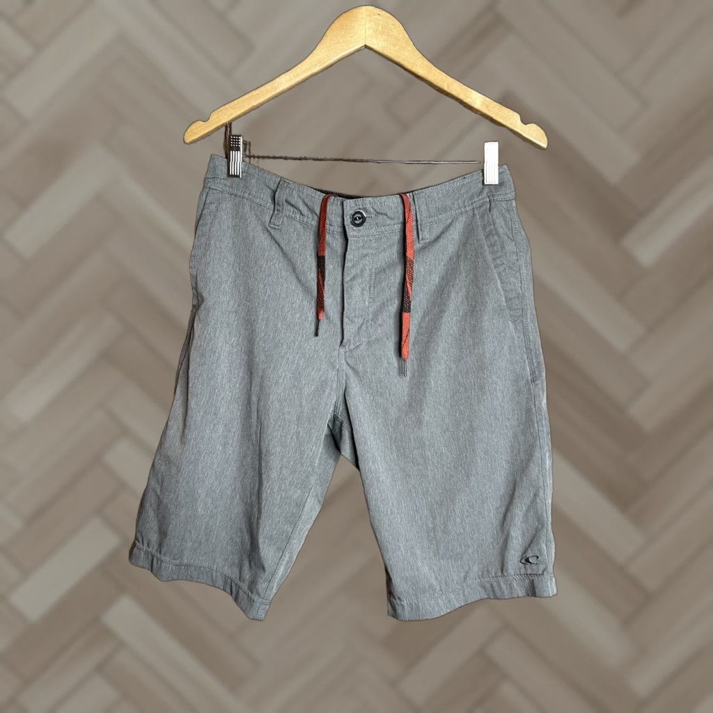 O'Neill O'Neill Shorts Mens 28 Gray Hybrid Travel Work Chino Casual Flat Front Regular Inseam 10 in Gray Pockets Lightweight Machine Washable Summer Mens Size US 28 / EU 44 - 1 Thumbnail