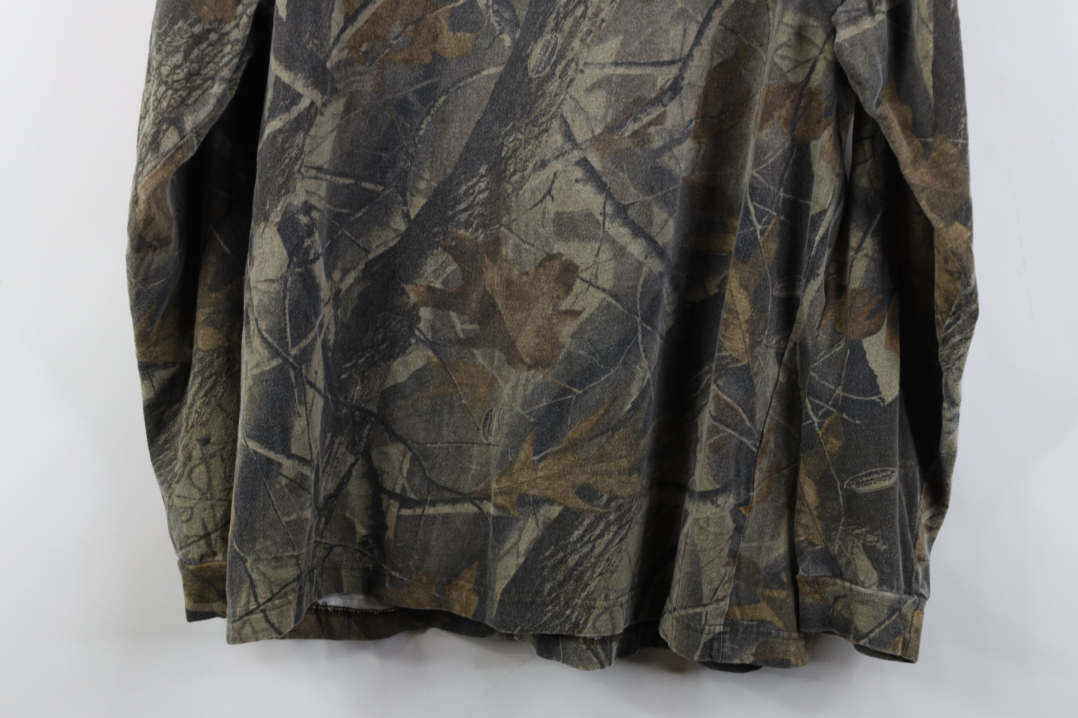 Vintage Vintage 90s Y2K Streetwear Camouflage Long Sleeve T-Shirt Size US M / EU 48-50 / 2 - 13 Thumbnail