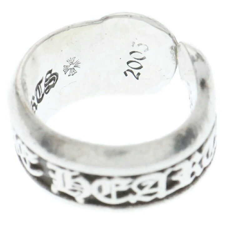 Chrome Hearts Size 8 OFFER OK! CHROME HEARTS LARGE SCROLL LABEL RING Size ONE SIZE - 7 Thumbnail